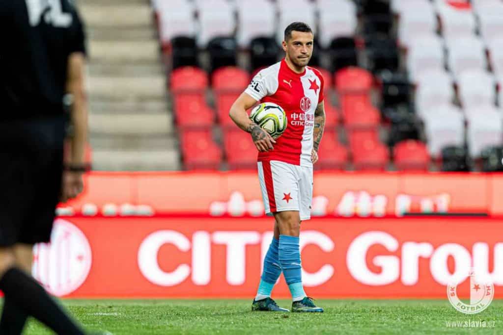 Nicolae Stanciu, Slavia Praga. foto: Slavia Praga facebook