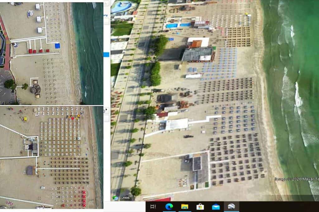 Plajele de pe Litoralul românesc sunt monitorizate cu drone