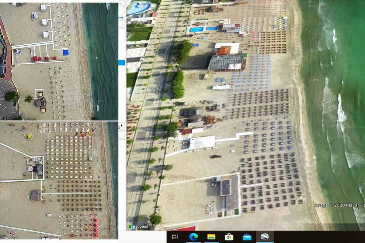 Plajele de pe Litoralul românesc sunt monitorizate cu drone