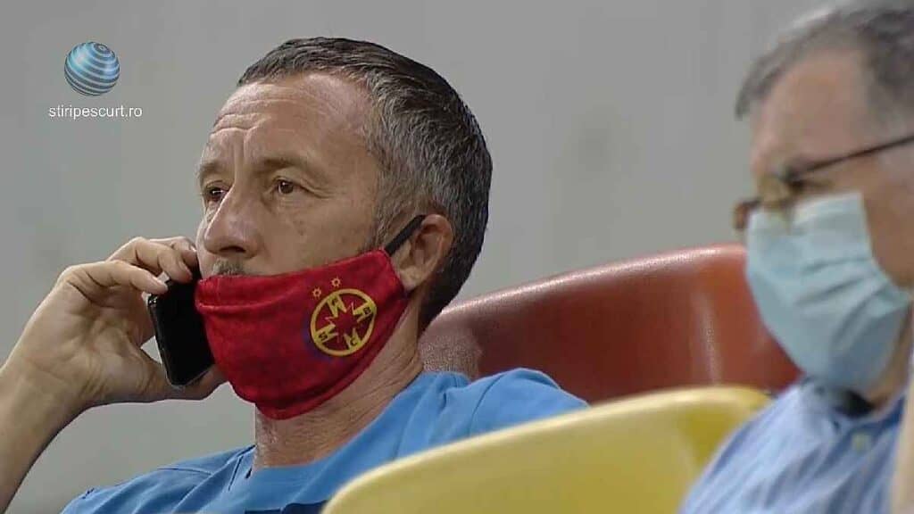 FCSB - CFR Cluj rezultat final. MM Stoica și Argăseală, supărați, în tribună