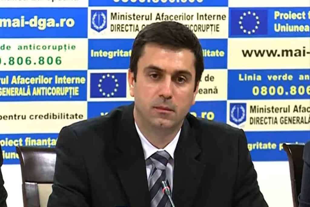 Cătălin Ioniţă a fost eliberat din funcţia de director general al Direcţiei Generale Anticorupţie din MAI.