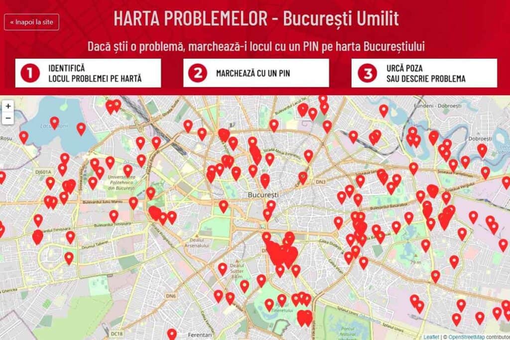 Nicuşor Dan a lansat un site pentru a oferi o imagine reală a Bucureştiului