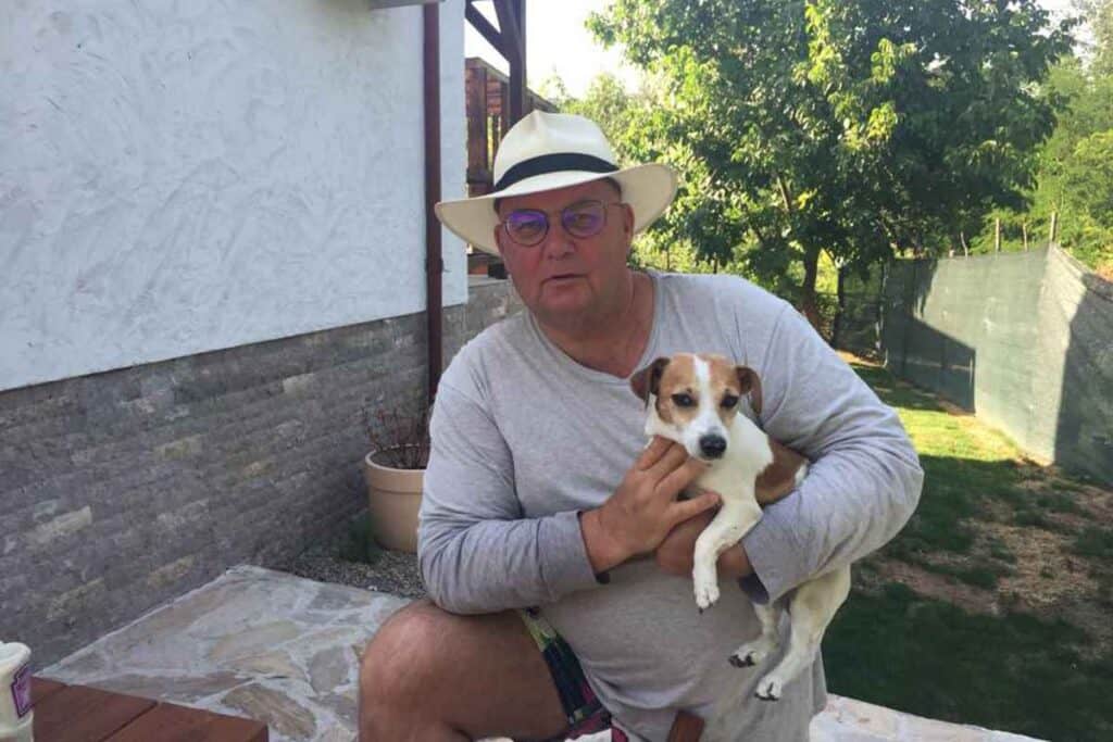 Primul soț al Adinei Alberts, bancherul olandez George Alberts, a murit răpus de Covid-19. foto: Facebook