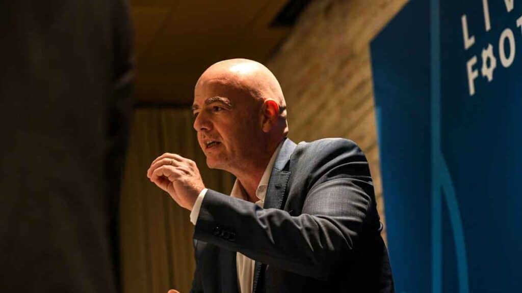 Preşedintele FIFA, Gianni Infantino, testat pozitiv cu Covid-19. foto: FIFA