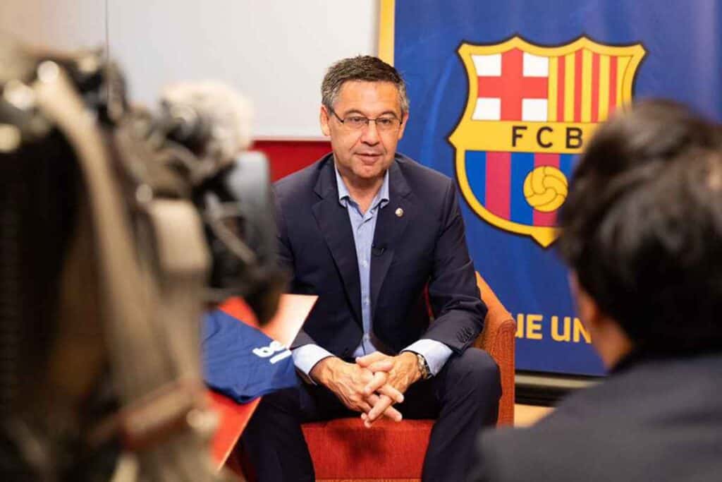 Josep Maria Bartomeu a demisionat de la conducerea grupării FC Barcelona