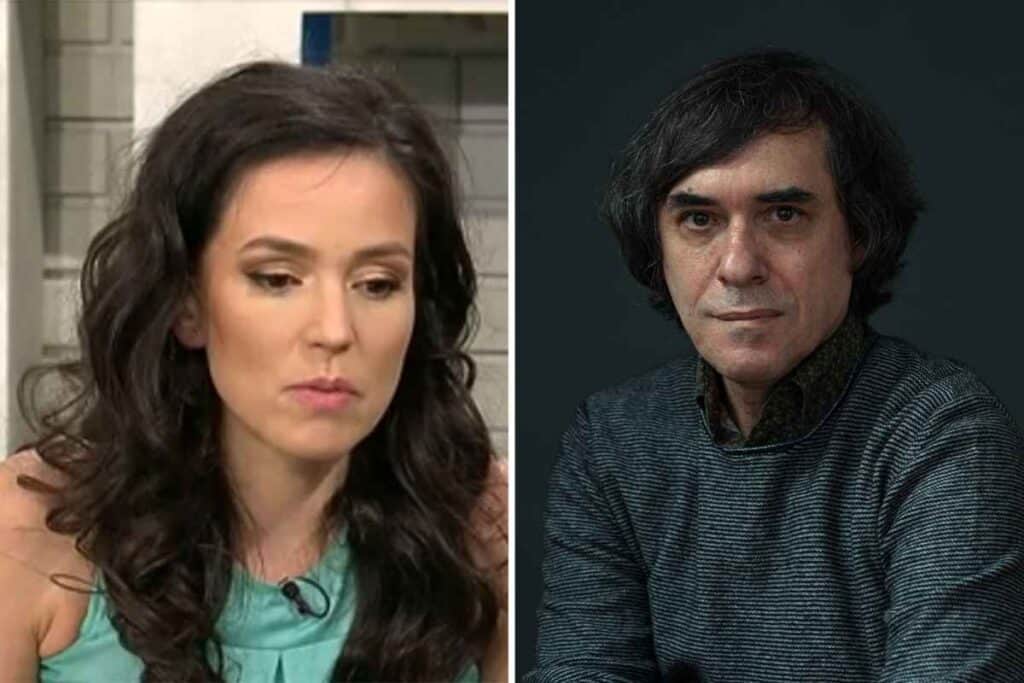 Olivia Steer, ironizată online după ce l-a corectat pe Mircea Cărtărescu. Radu Paraschivescu: „Am trăit s-o văd şi pe asta”