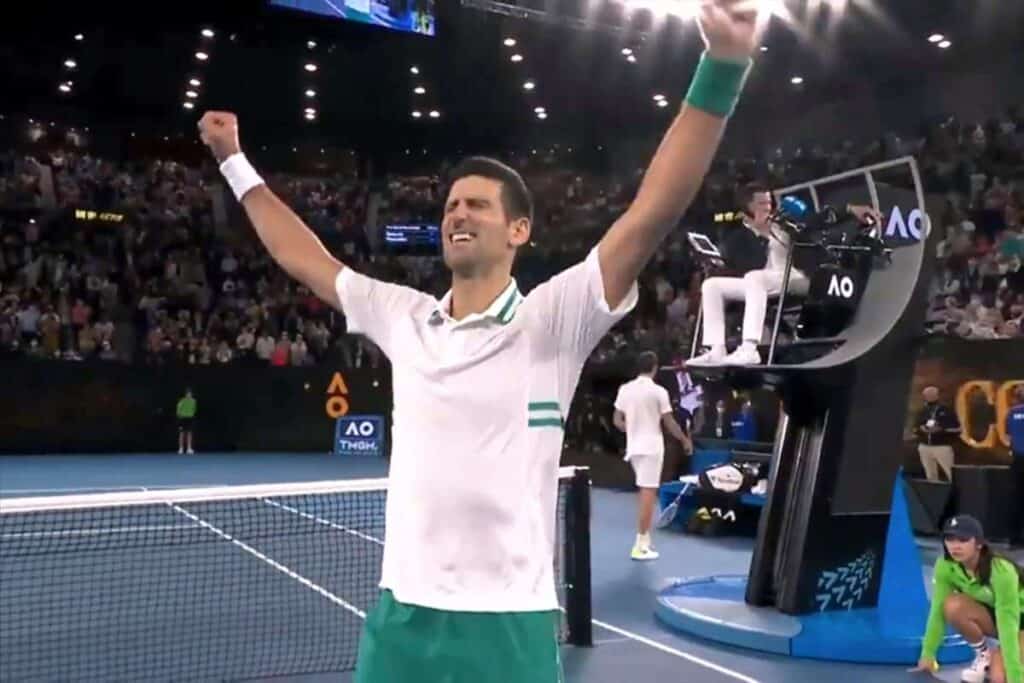 Novak Djokovici câștigătorul Australian Open 2021