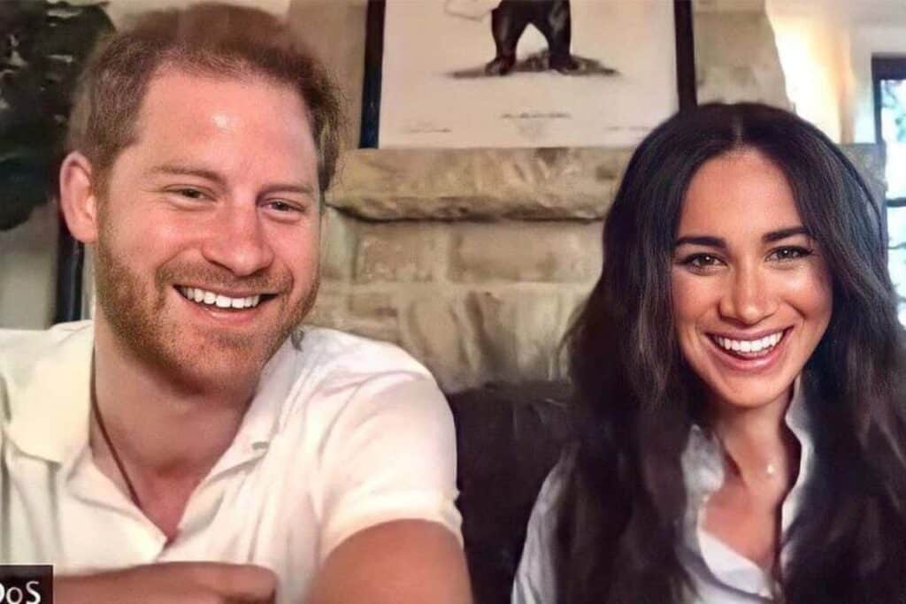 Prinţul Harry şi Meghan Markle, mesaj de ADIO de la Regina Elisabeta a II-a. foto: Facebook Prince Harry and Duchess Meghan Markle