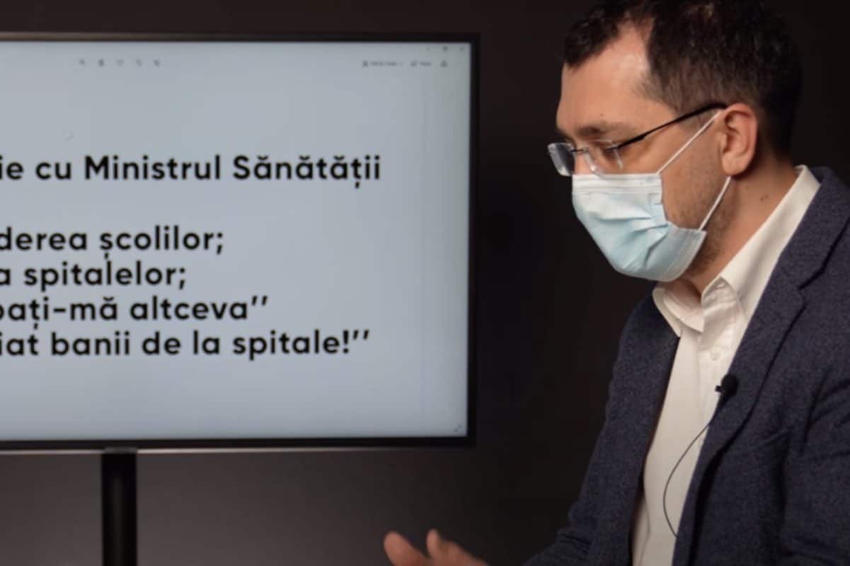 Vlad Voiculescu susține că nu este nicio problemă în privința celor 4 spitale din Sectorul 1: „Finanţarea poate să vină pentru oricare punct din bilanţul acestor spitale de la Consiliul Sectorului 1, la fel cum poate să vină de la Consiliul General„