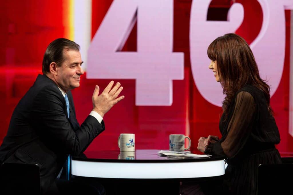 Fostul Premier al României Ludovic Orban vine marți la “40 de întrebări cu Denise Rifai”