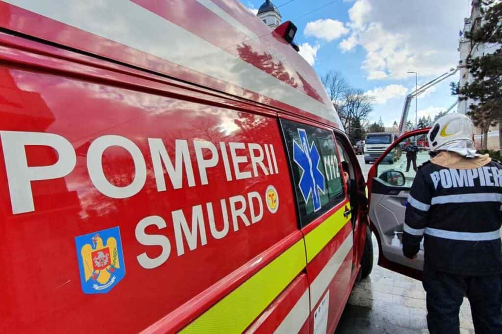 Incendiu la Spitalul Județean Slatina! Arde Secția de Psihiatrie!