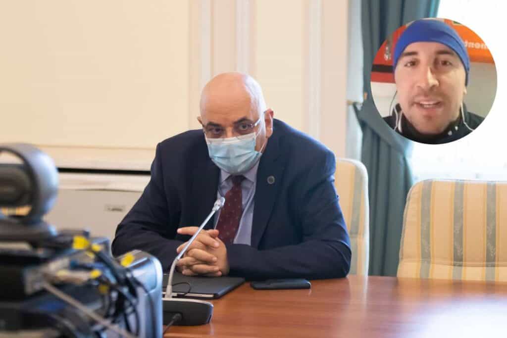 Un bărbat din Timişoara a fost internat într-un spital de psihiatrie, după ce l-a ameninţat cu moartea pe Raed Arafat