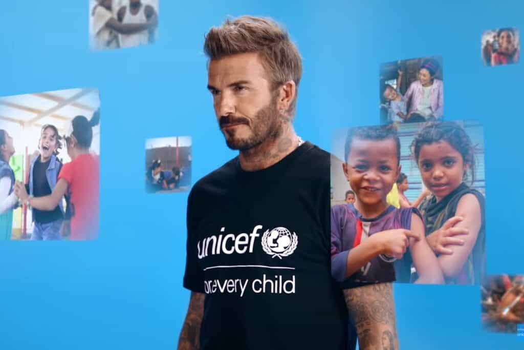 Ambasadorul Bunăvoinței pentru UNICEF David Beckham, în fruntea eforturilor globale de vaccinare în Săptămâna Mondială a Imunizării