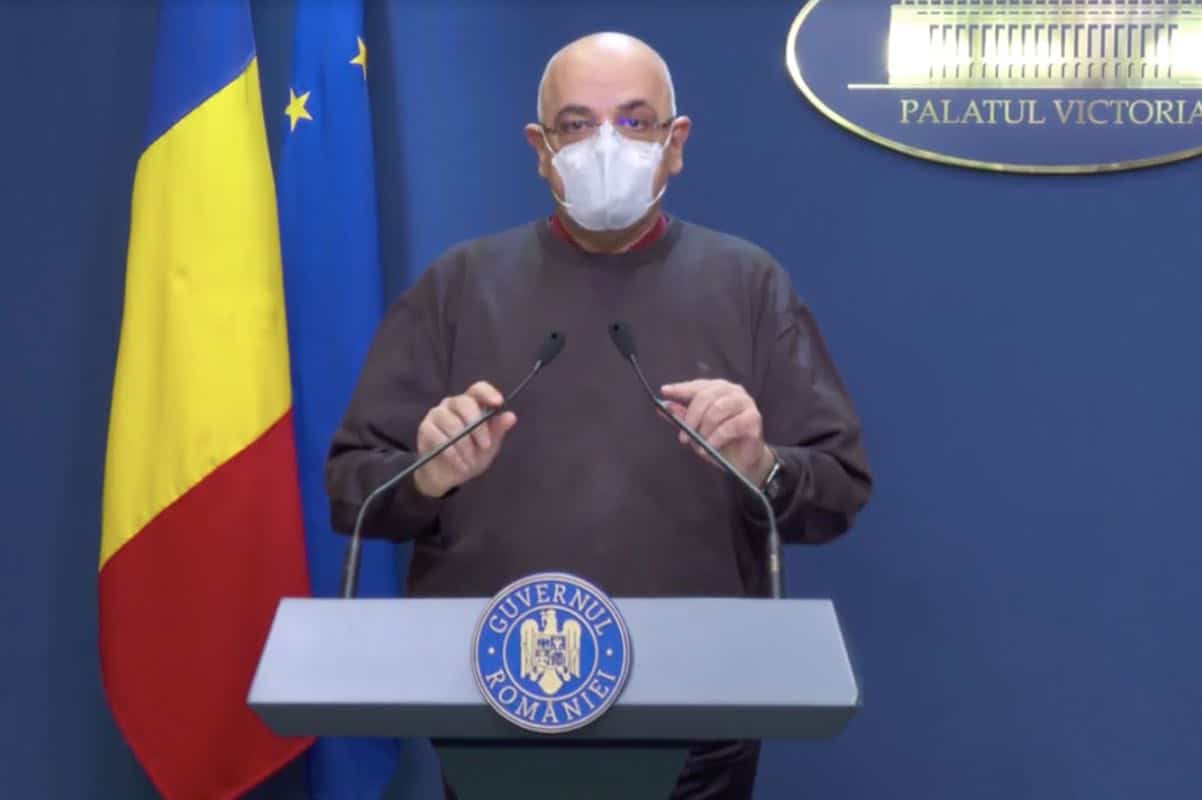Arafat lansează un avertisment, în urma scăderii cazurilor de COVID: "Riscul e ca unii să spună 'gata, am scăpat, de ce să mă vaccinez?' “
