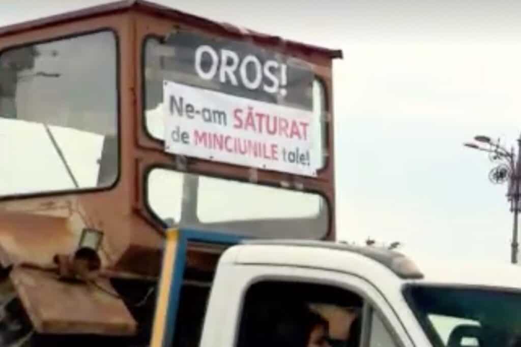 Protest cu tractoare, la Parlament! Femierii acuză Guvernul de subfinanțare