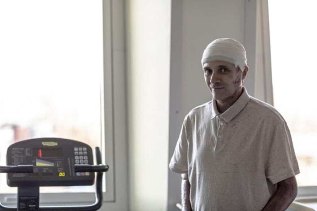 Medicul erou Cătălin Denciu nu poate beneficia de concediu medical. foto: beldefnews.mil.be