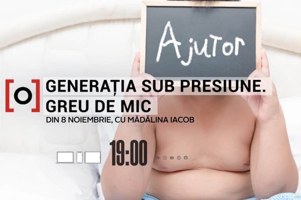 Generaţia sub presiune, Greu de mic - o serie de reportaje despre ucigașul tăcut al copiilor din România