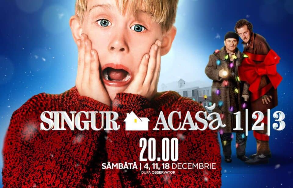 Cel mai aşteptat film de Crăciun al tuturor timpurilor, Singur acasă, se vede la Antena 1