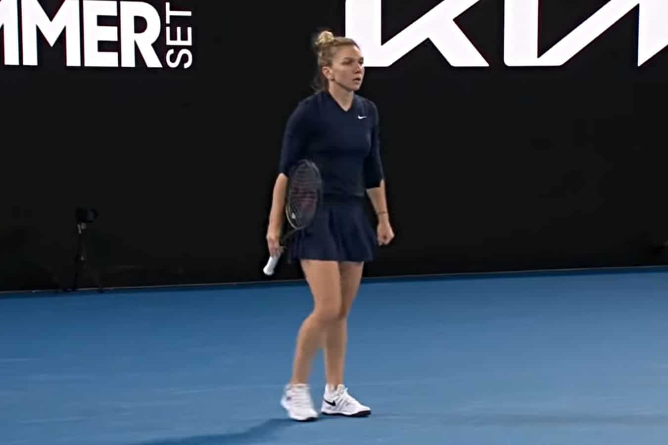 Simona Halep - Destanee Aiava rezultat la Summer Melbourne Set2