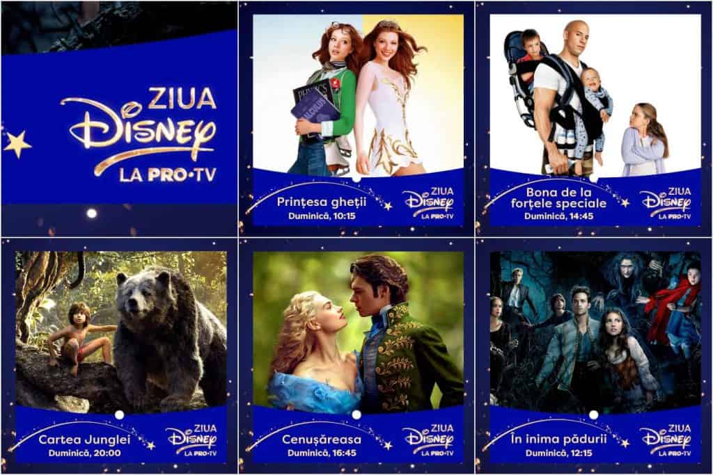 Ziua Disney în premieră, duminică, la PRO TV