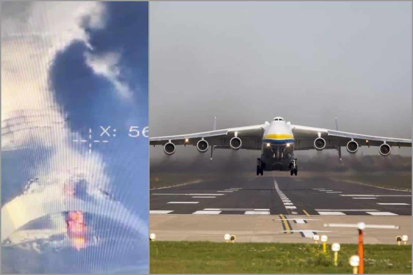 Avionul GIGANT Antonov AN-225 Mriya a fost distrus de ruși. Sursa foto: colej stiripescurt