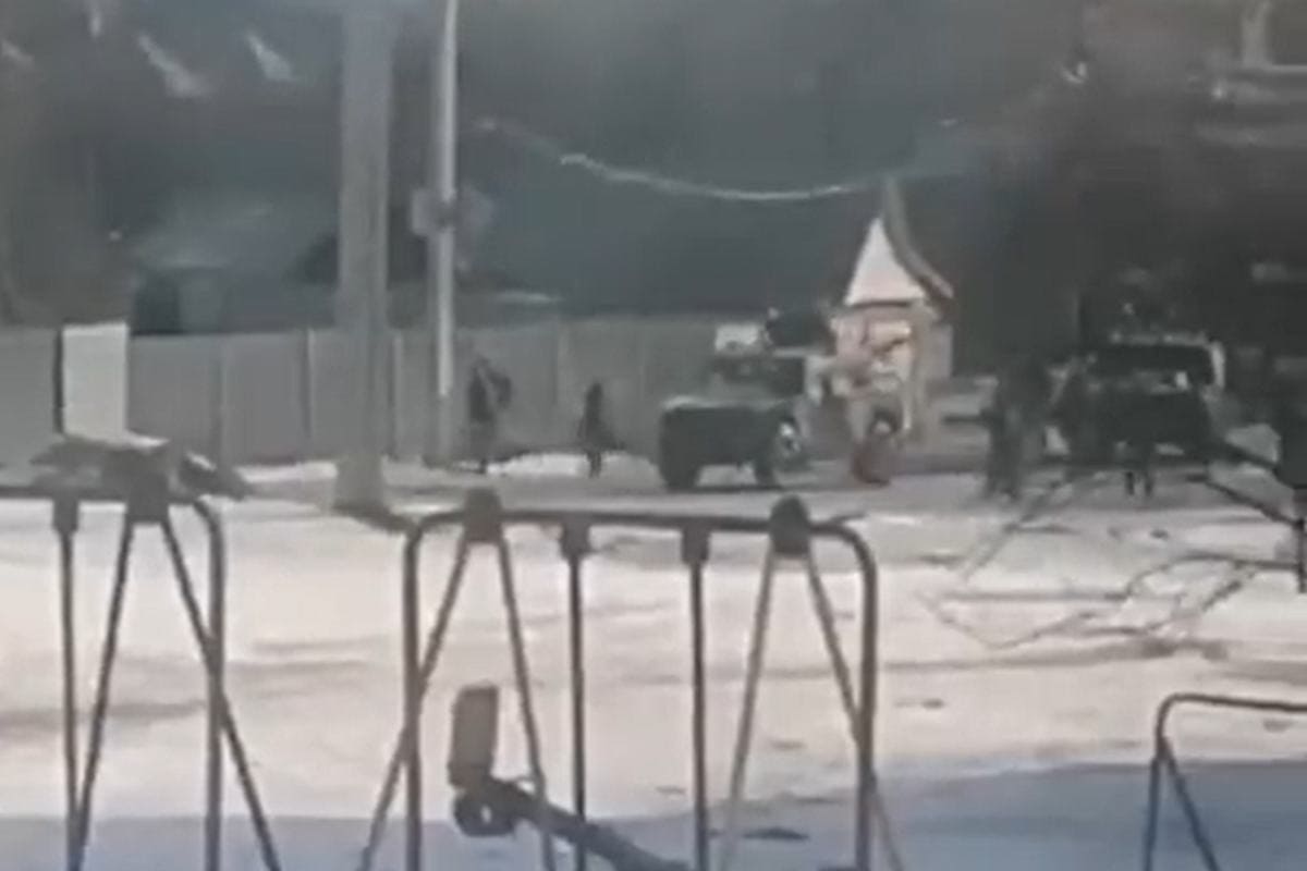 Orașul Harkov, din Ucraina, a căzut în mâinile rușilor. Sursa foto: captura video