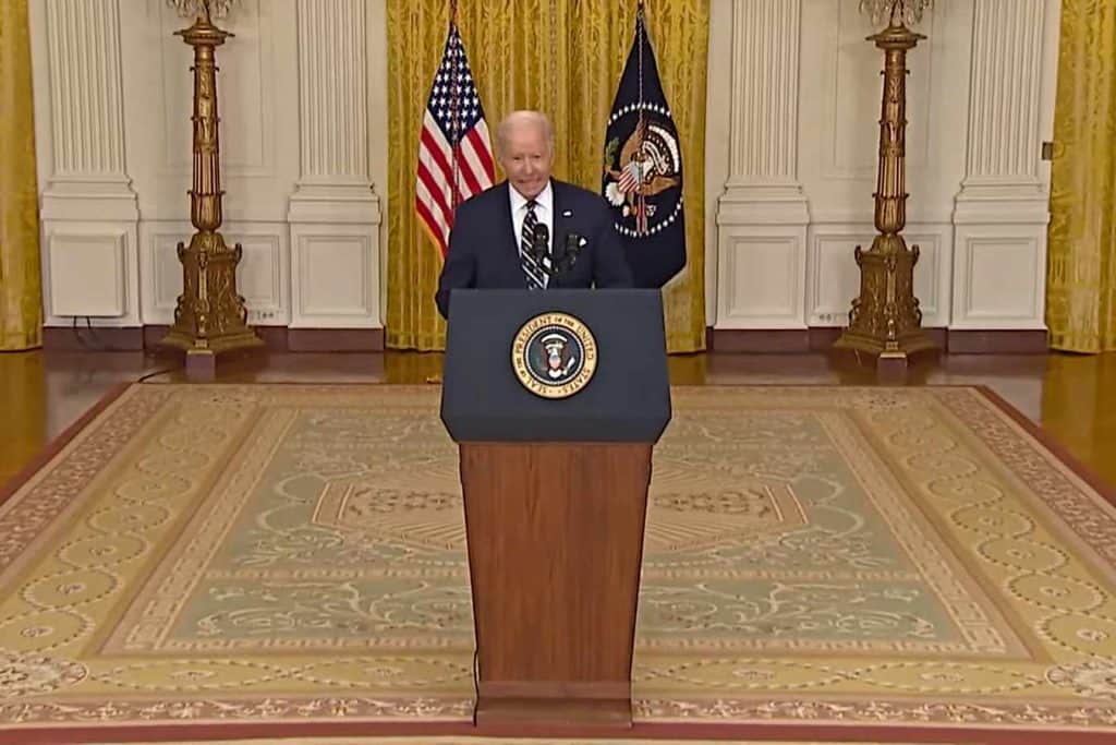 Joe Biden, despre Putin: Cine se crede? Primele sancţiuni americane împotriva Rusiei: Blocaj complet. Sursa foto: Casa Alba