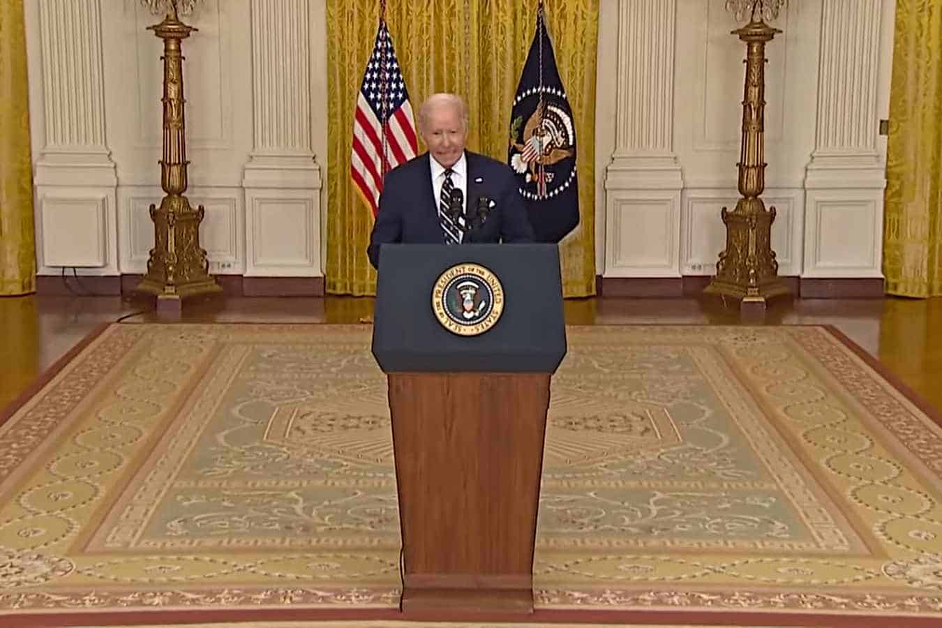 Joe Biden, despre Putin: Cine se crede? Primele sancţiuni americane împotriva Rusiei: Blocaj complet. Sursa foto: Casa Alba