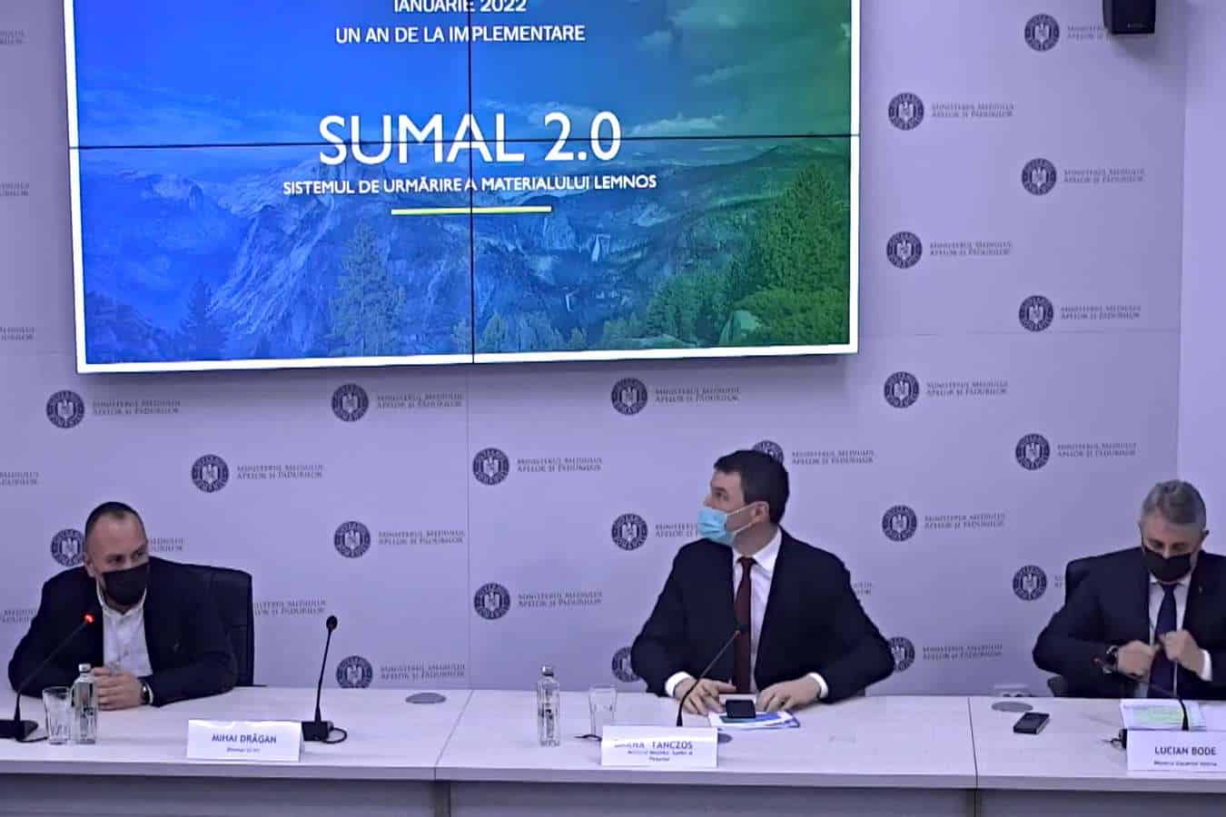 Ministrul Mediului anunță interzicerea exploatării masei lemnoase pe timp de NOAPTE. Sursa foto: cvp Ministerul Mediului, facebook
