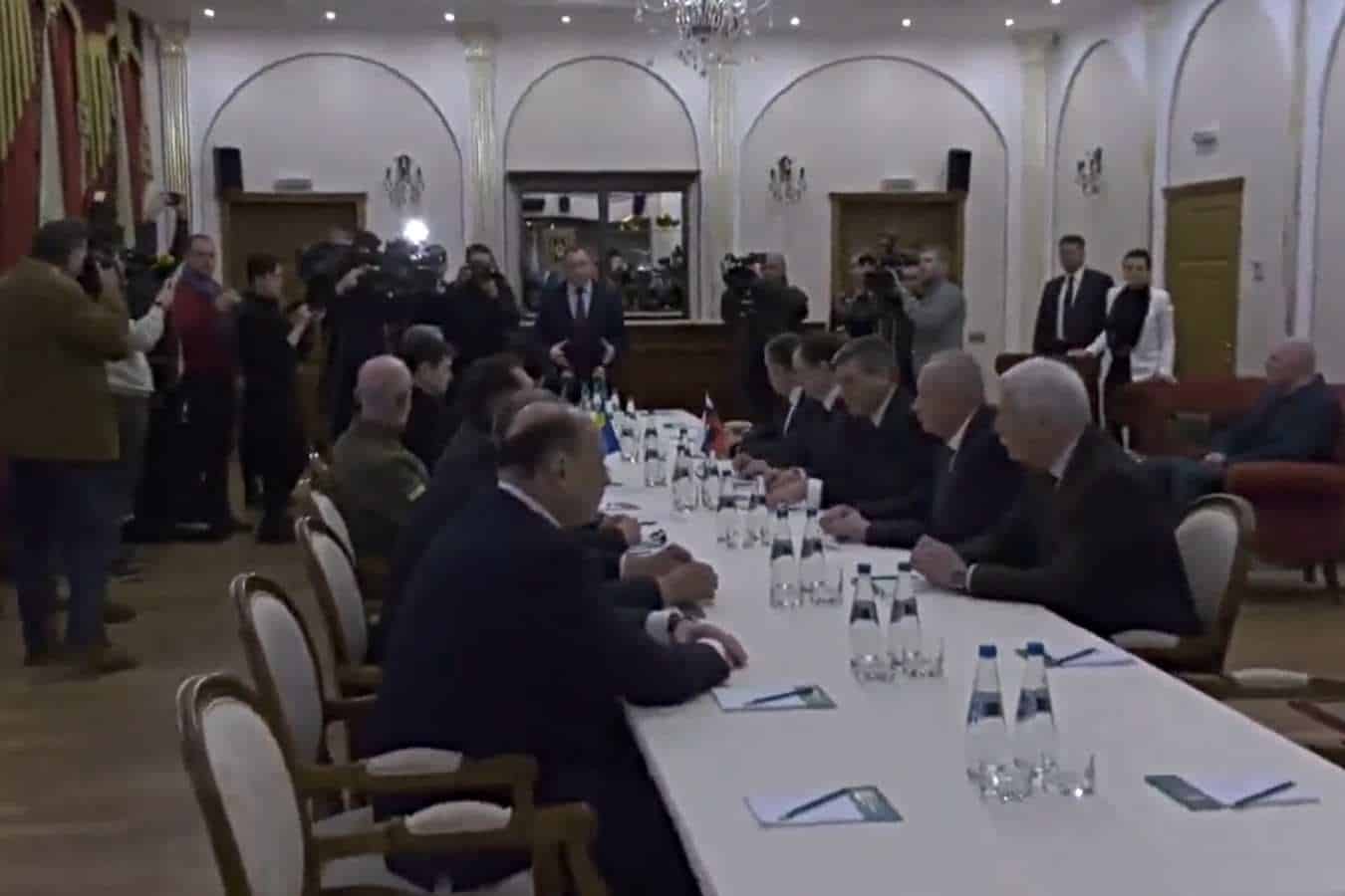 Negocierilor dintre Rusia şi Ucraina s-au încheiat. Rezultatul, incert. Sursa foto: captura video
