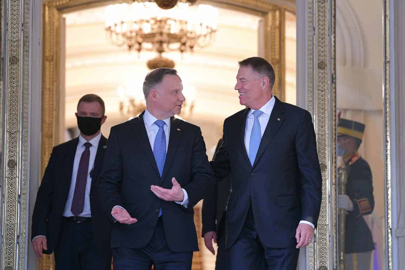 Preşedintele Poloniei Andrzej Duda, aflat la București susține o nouă concepţie strategică a NATO. Sursa foto: presicency.ro