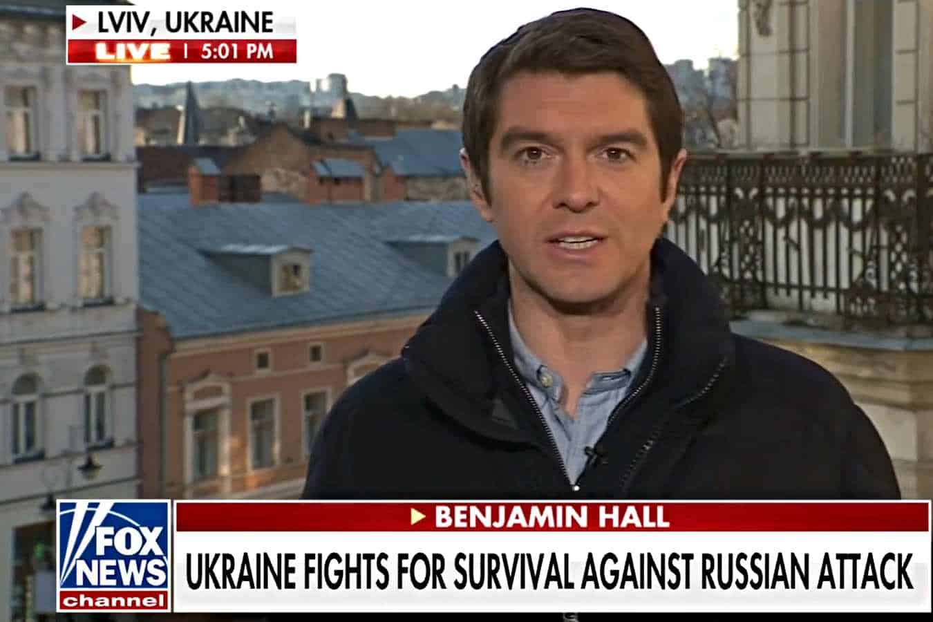 Jurnalist de la Fox News, rănit grav la Kiev. Sursa foto: captura Fox News