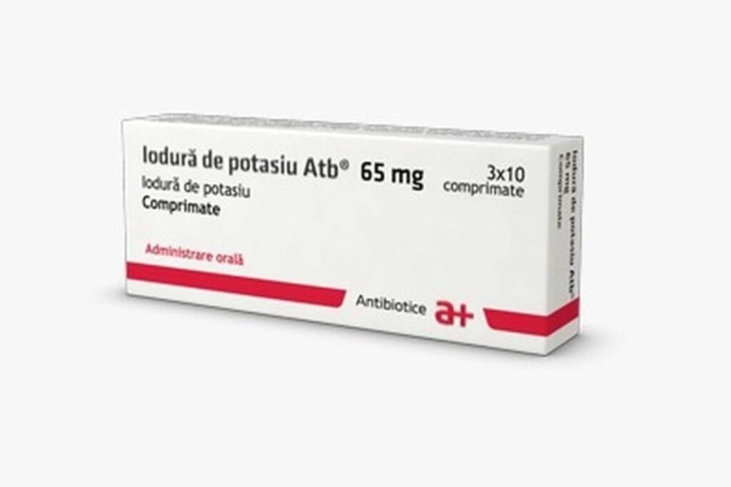Ce transmite Ministerul Sănătății despre Iodura de Potasiu