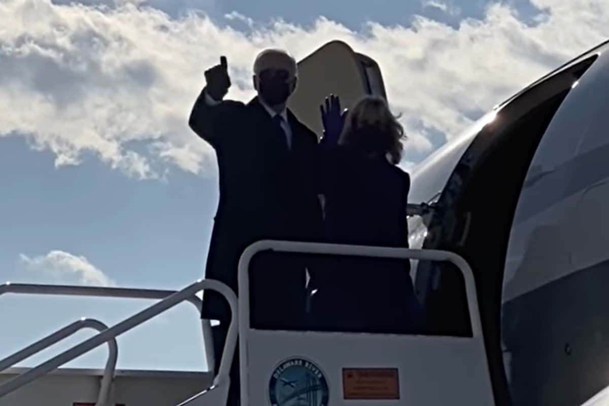 Joe Biden în turneu prin Europa. Sursa foto: captura youtube