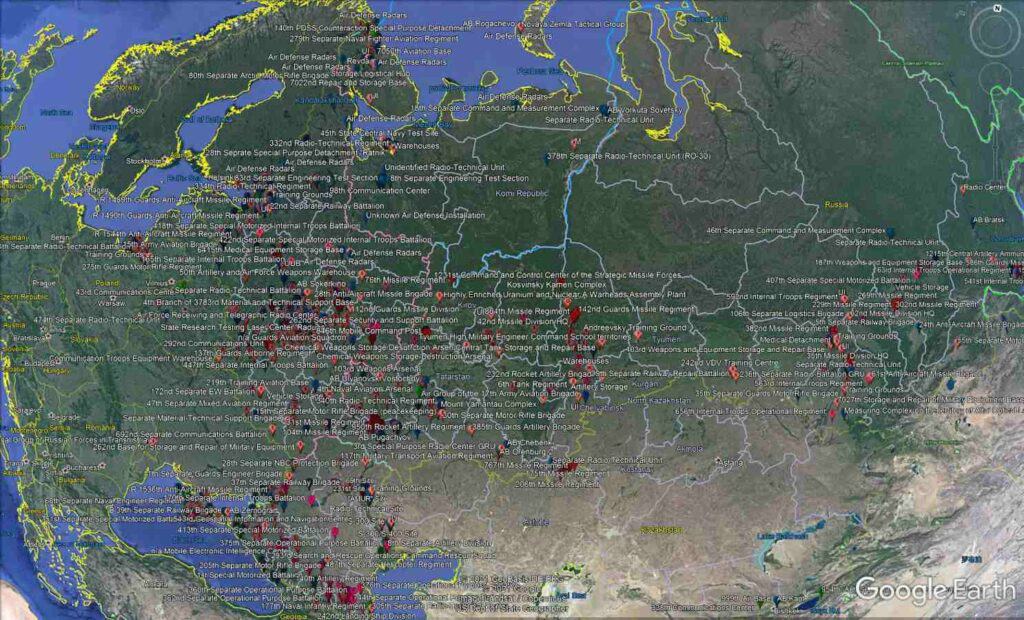 Bazele militare rusești nu mai sunt protejate de Google Maps! Totul este la vedere, cu acuratețe maximă