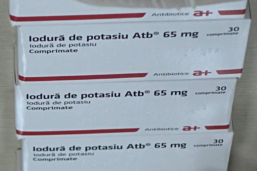 Distribuirea pastilelor de iod, SUSPENDATĂ. Noi informații de la Guvern privind comprimatele de iodură de potasiu. Sursa foto: arhiva