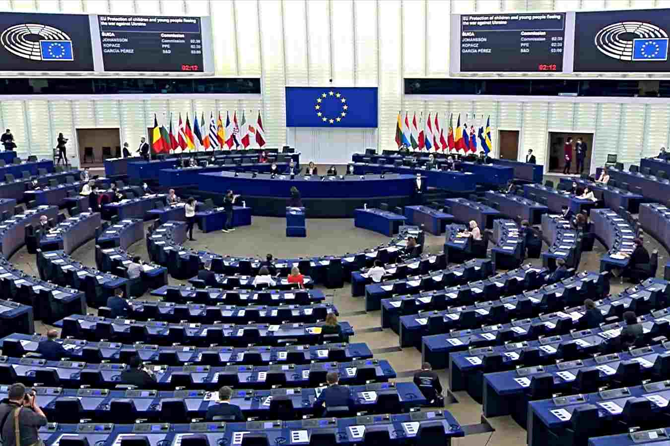 Parlamentul European: Embargou privind importurile de combustibili fosili din Rusia! Vot în majoritate. Sursa foto: captura PE