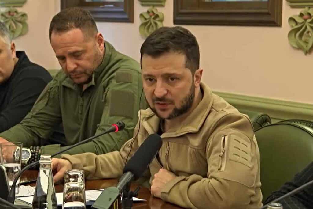 Zelensky denunță faptul că Rusia a respins un armistiţiu de Paşti. Sursa foto: captura video