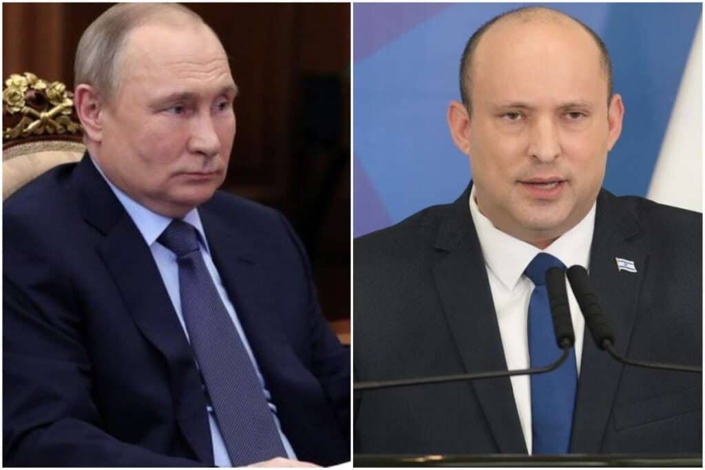 Putin i-a prezentat scuze premierului israelian Bennett pentru afirmaţia lui Lavrov. Sursa foto: colaj sps