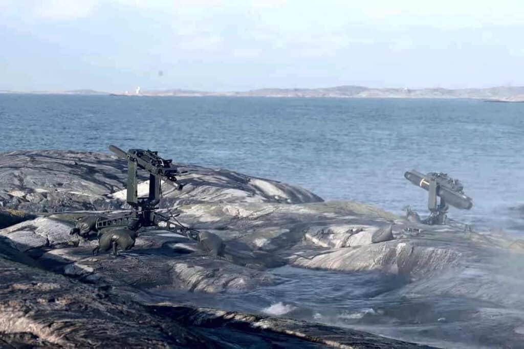 Ucraina primește rachete antinavă Robot 17, din Suedia, cu care va putea apăra portul Odesa. Sursa foto: captura video