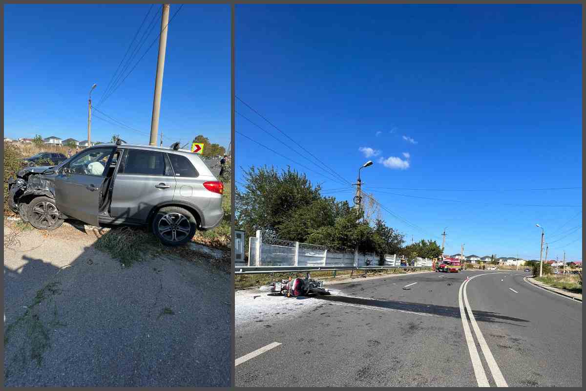 Monica Macovei a izbit, cu mașina, o motocicletă, în Mangalia