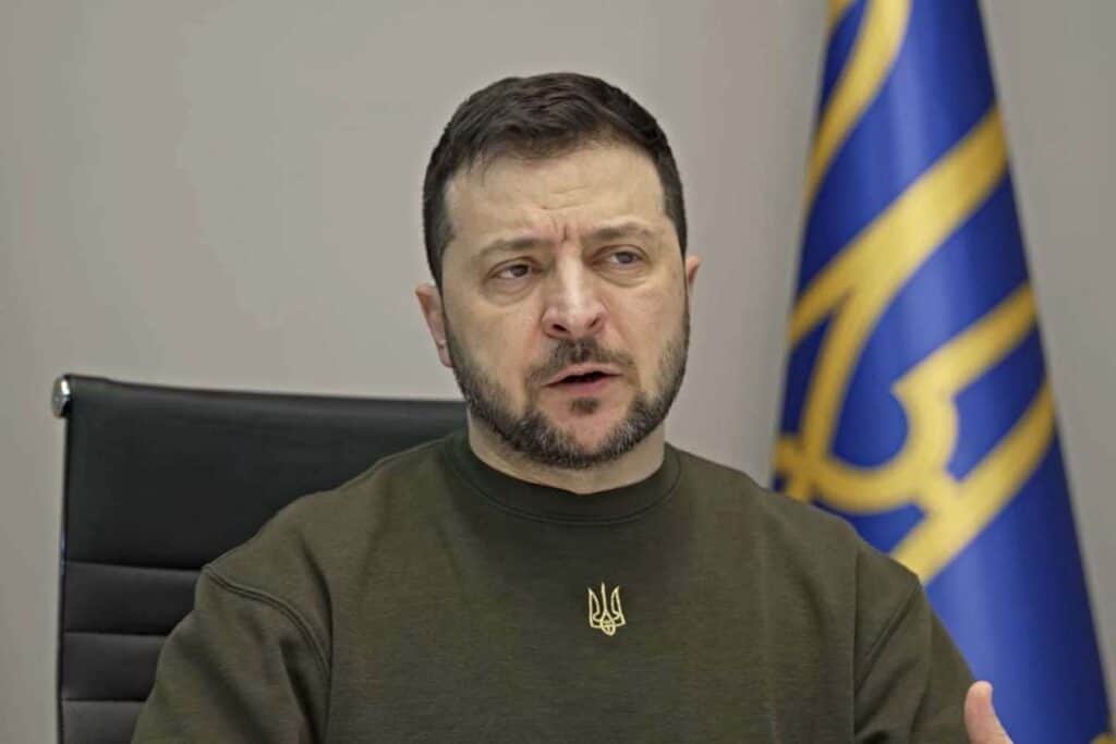 Preşedintele Ucrainei, Volodimir Zelenski