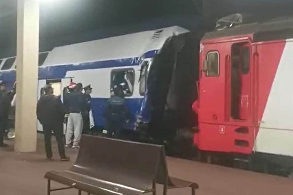 Accident feroviar in gara Galati