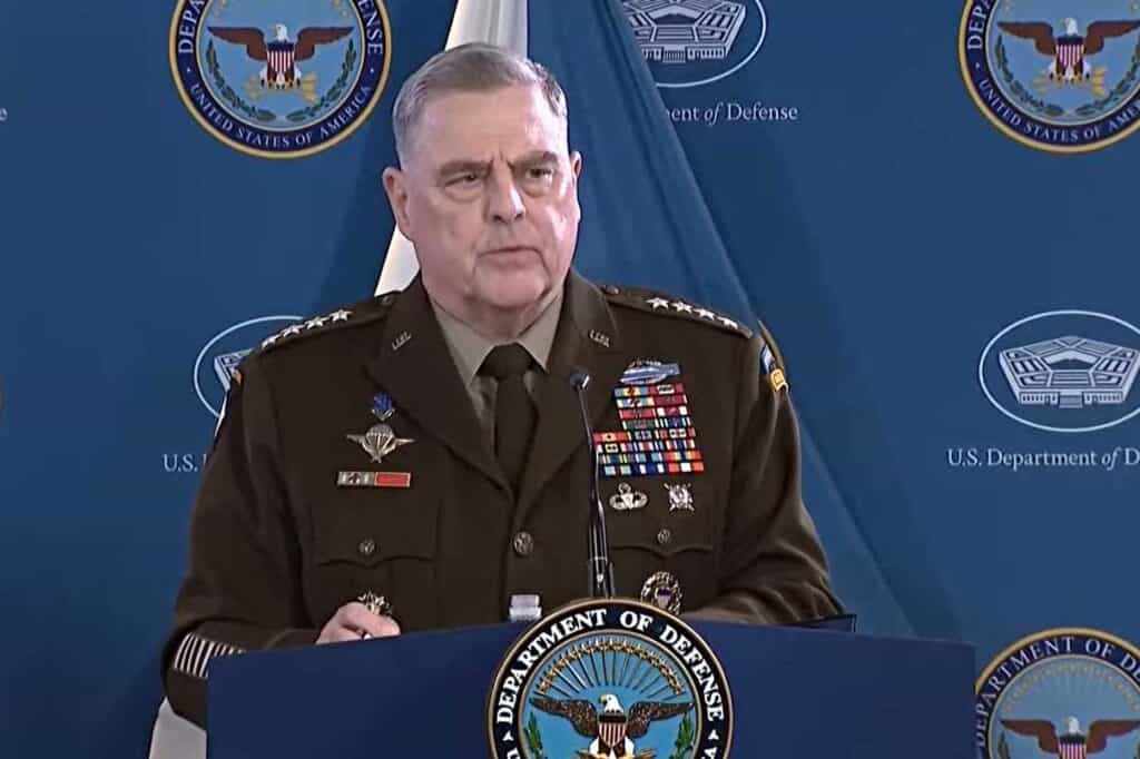 Șeful Statului Major Interarme american, generalul Mark Milley