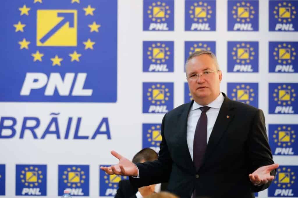 Nicolae Ciucă la ședința Biroului Politic Județean Brăila