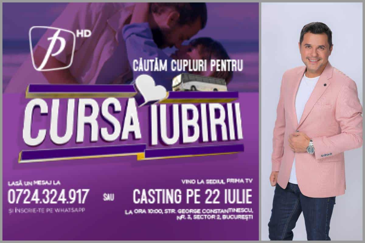 Cursa iubirii, un format de televiziune original, la Prima Tv, din toamnă