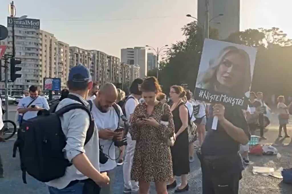 Protest anti Firea, Piața Victoriei