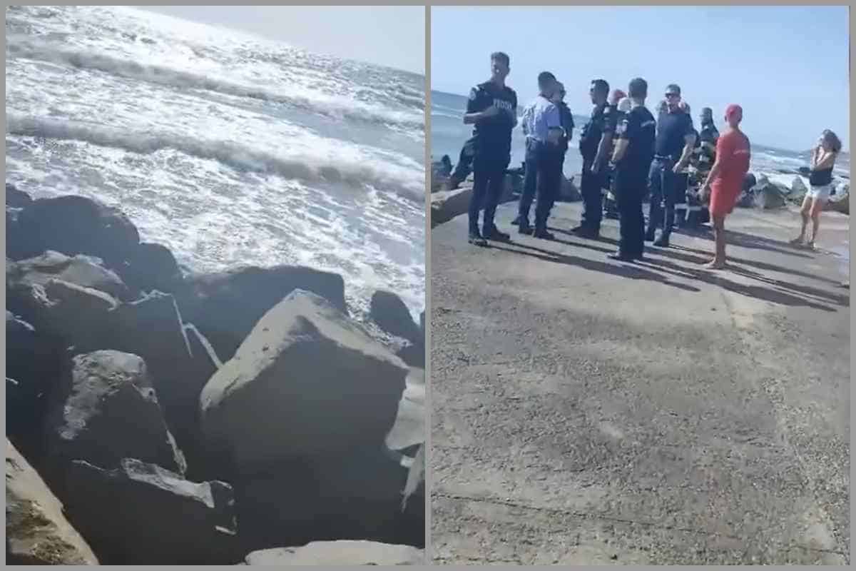 O mină marină a explodat în zona digului din faţa Hotelului Forum din Costineşti