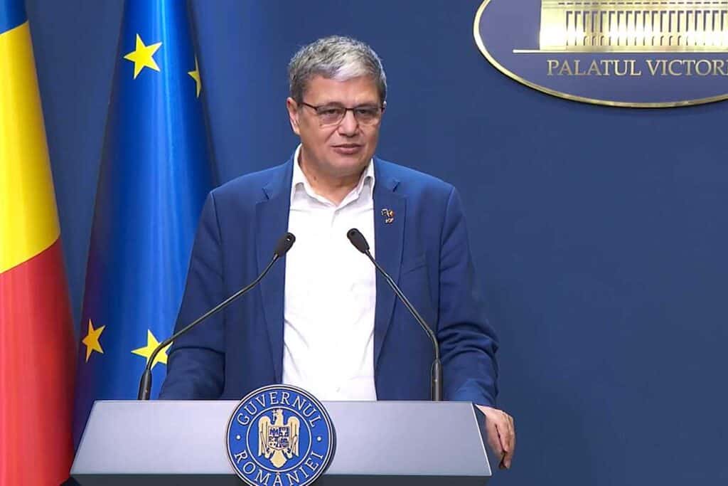 Marcel Bolos in conferinta de presa