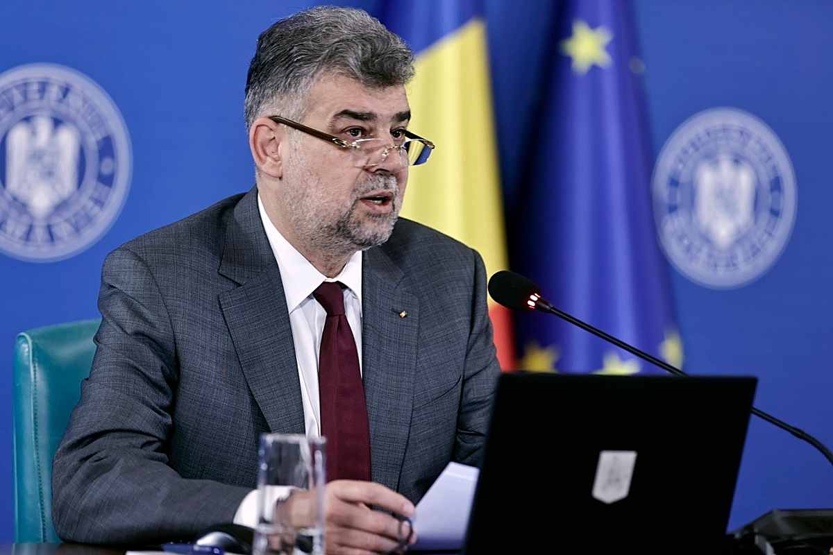 Premierul Marcel Ciolacu
